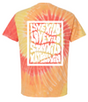 Live Love Stay Wild Tie Dye T Shirt - LAST CHANCE