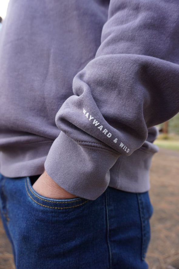 *PREORDER* Be A Good Human Crewneck Sweatshirt - Plum