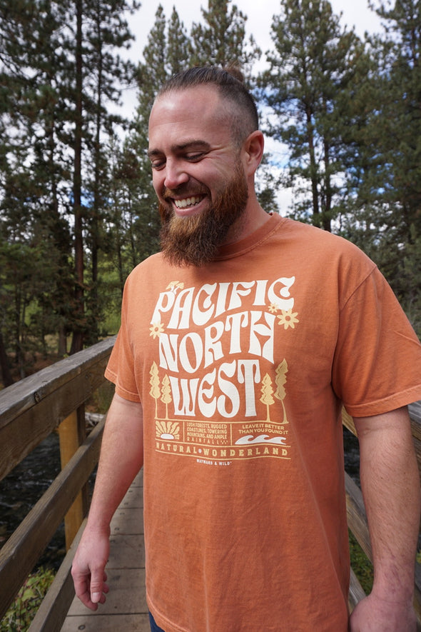 Groovy PNW Comfort Colors T-Shirt (Multiple Colors)