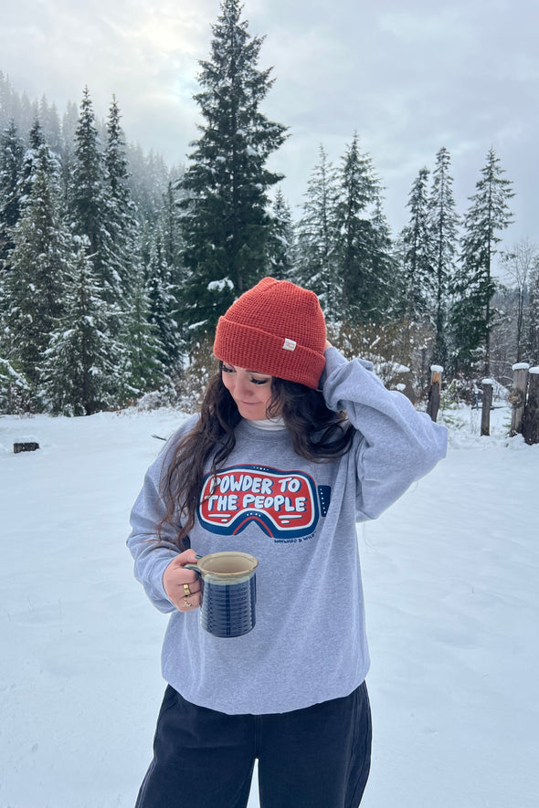 Powder To The People Crewneck Sweatshirt