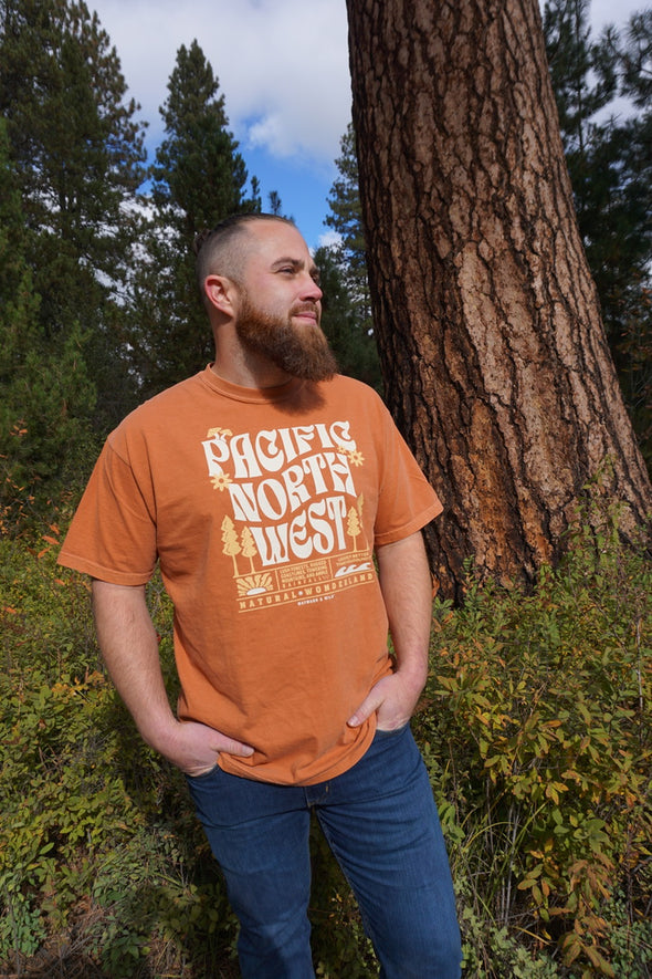 Groovy PNW Comfort Colors T-Shirt (Multiple Colors)
