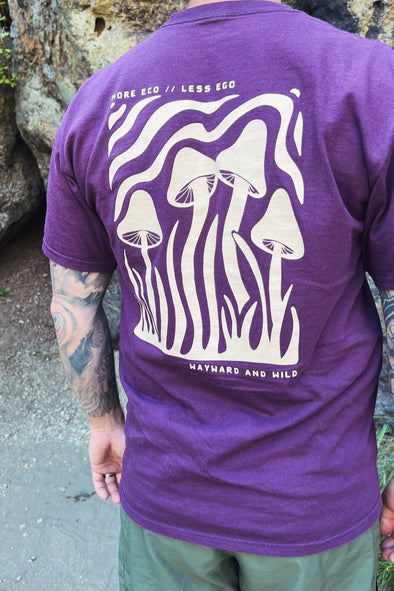 Purple Eco Mush T Shirt
