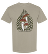 Fern & Amanita Mushroom T Shirt (Multiple Colors)