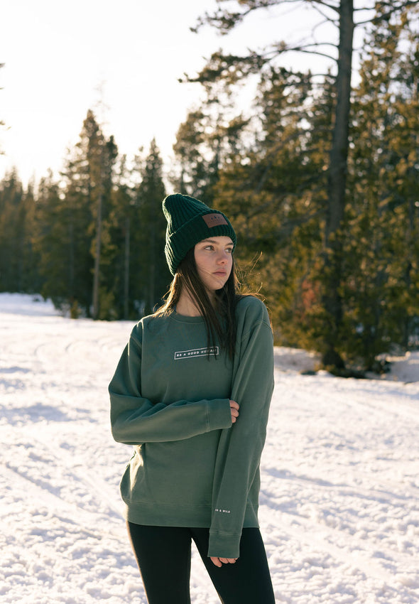 Be A Good Human Crewneck Sweatshirt