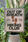 Out Of Breath Hiking Club Sticker