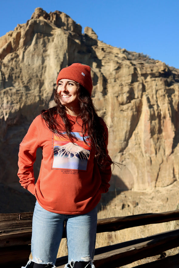 Mt. Bachelor Sweatshirt - Collab w/ Becca Klassy Paints