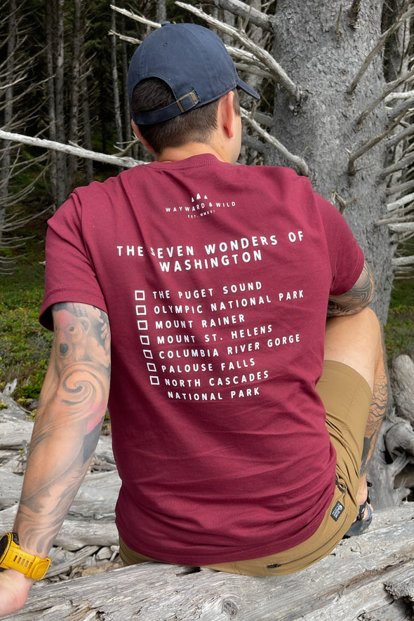 Seven Wonders of Washington T-Shirt