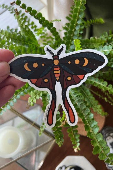 Night Moth sticker