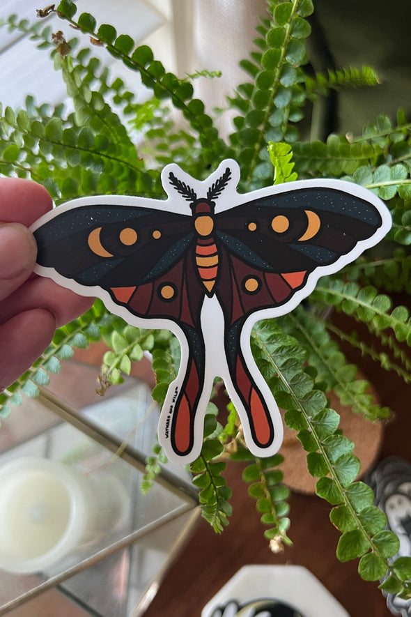 Night Moth sticker