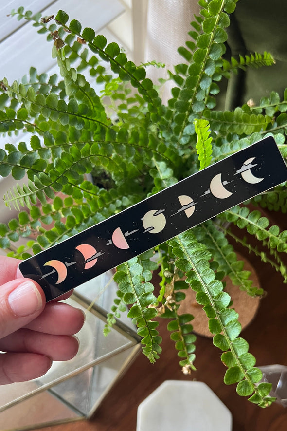 Moon Phases Holographic sticker