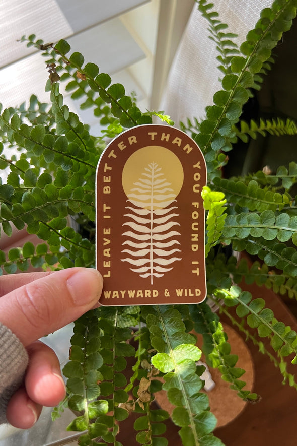 Leave It Better sticker