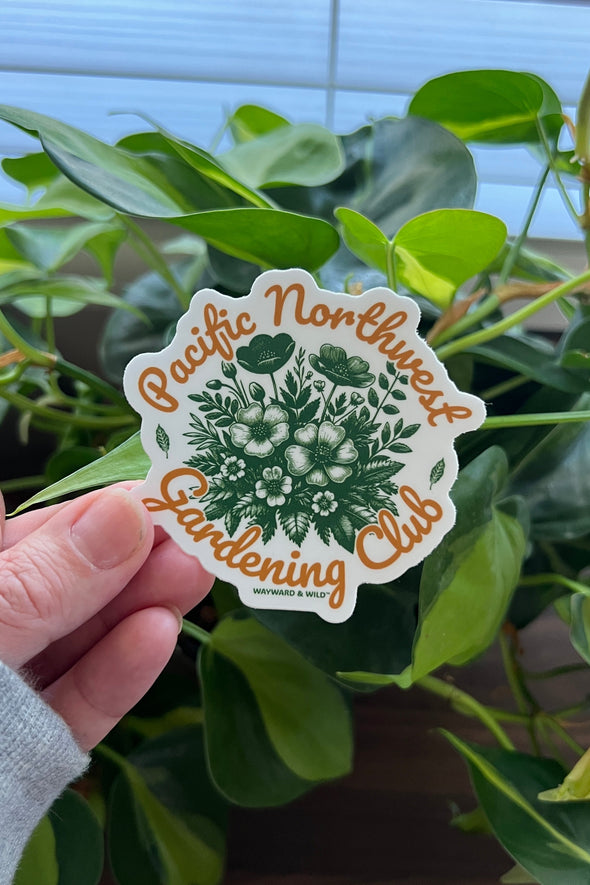 PNW Gardening Club sticker