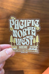 Groovy PNW sticker