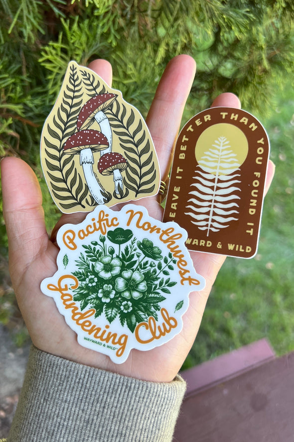 PNW Gardening Club sticker