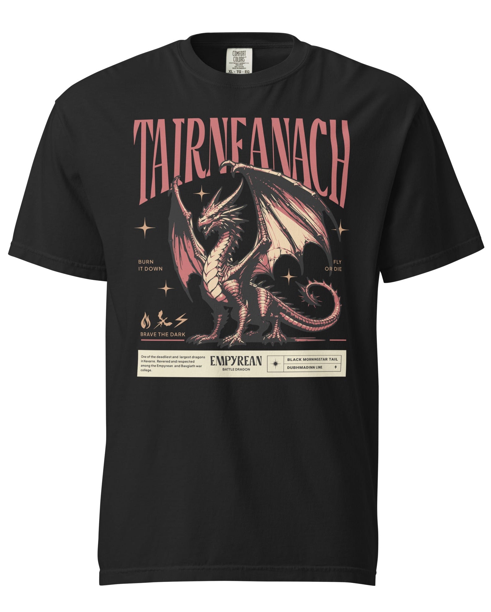 Tairn Shirt - Fourth Wing - Bookish Shirt (Multiple Colors
