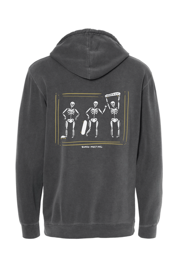 Board Meeting Pigment Wash Hoodie
