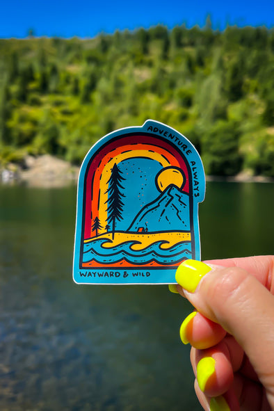 Adventure Always Sticker