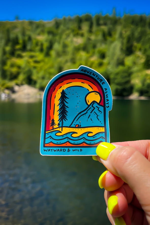 Adventure Always Sticker