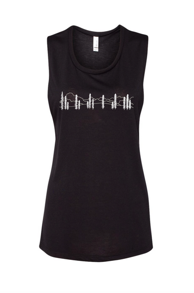 Misty Mountains Women's Muscle Tank