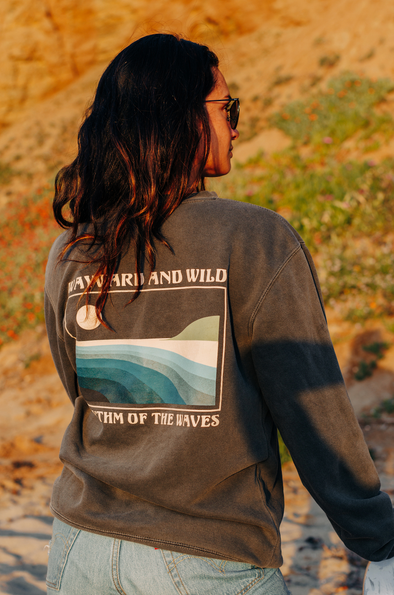 Rhythm of the Waves Crewneck Sweatshirt