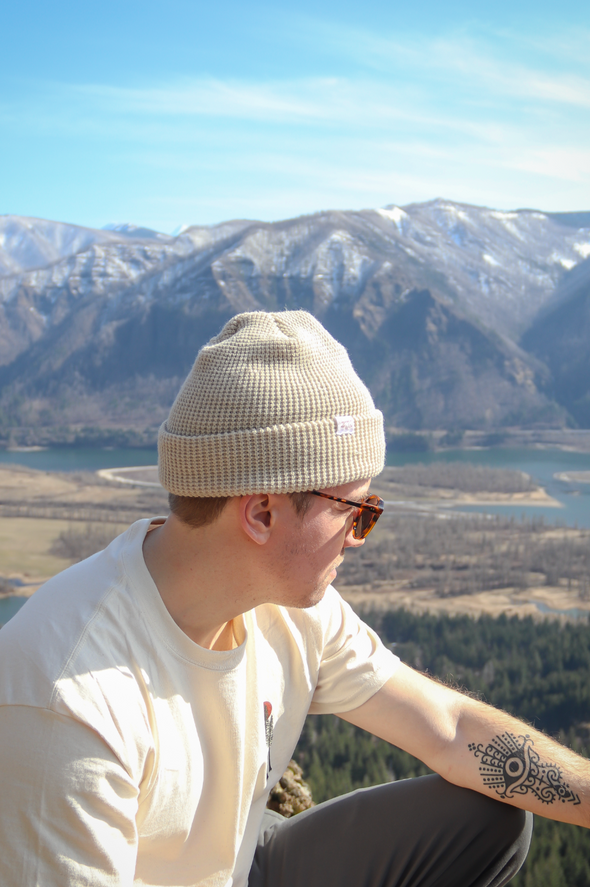 Waffle Knit Beanie