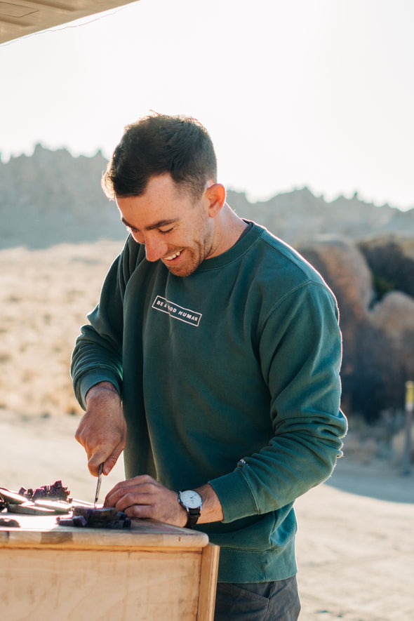 Be A Good Human Crewneck Sweatshirt