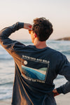 Rhythm Of The Waves Long Sleeve Tee - LAST CHANCE