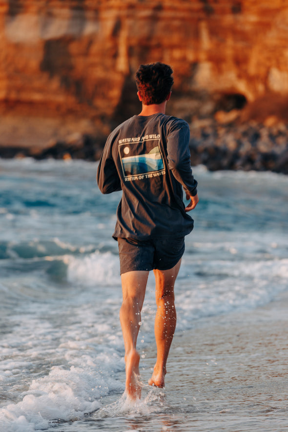 Rhythm Of The Waves Long Sleeve Tee - LAST CHANCE