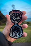 Dawn ‘til Dusk Holographic Sticker