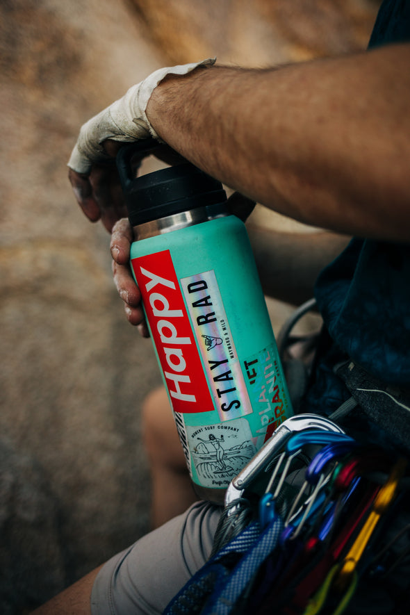 STAY RAD Holographic sticker